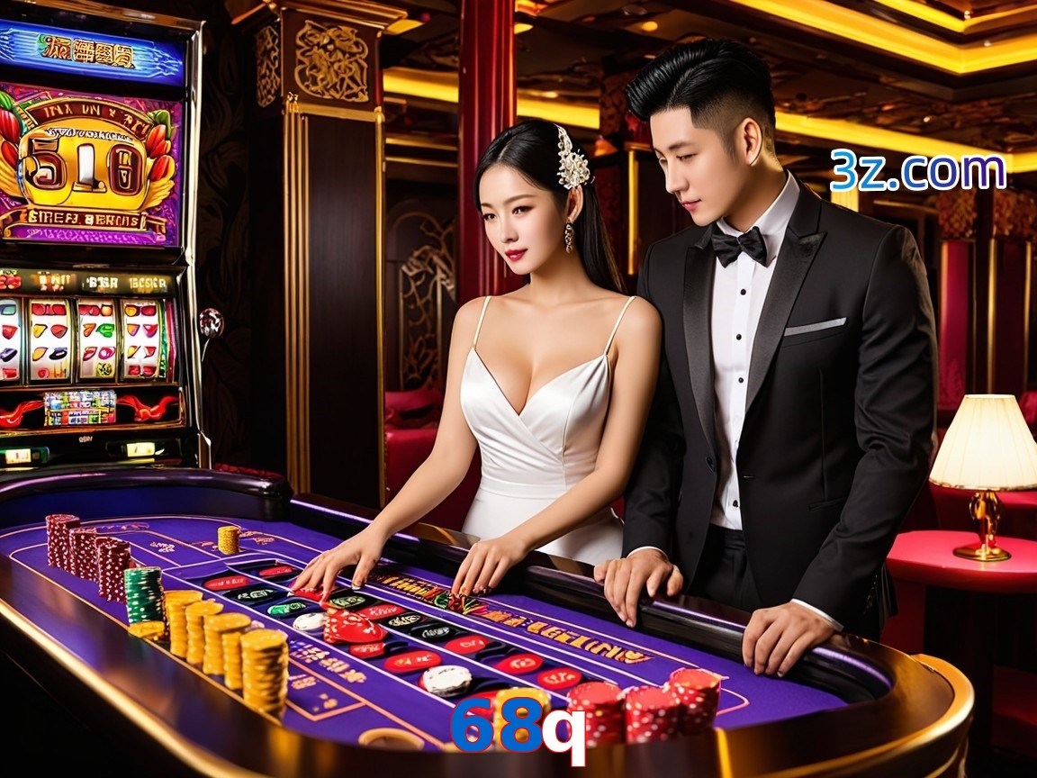 68q cassino online com mesa de blackjack e dealer